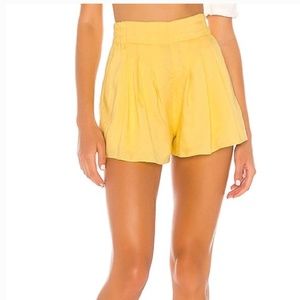 MAJORELLE Naples Short in Canary Yellow